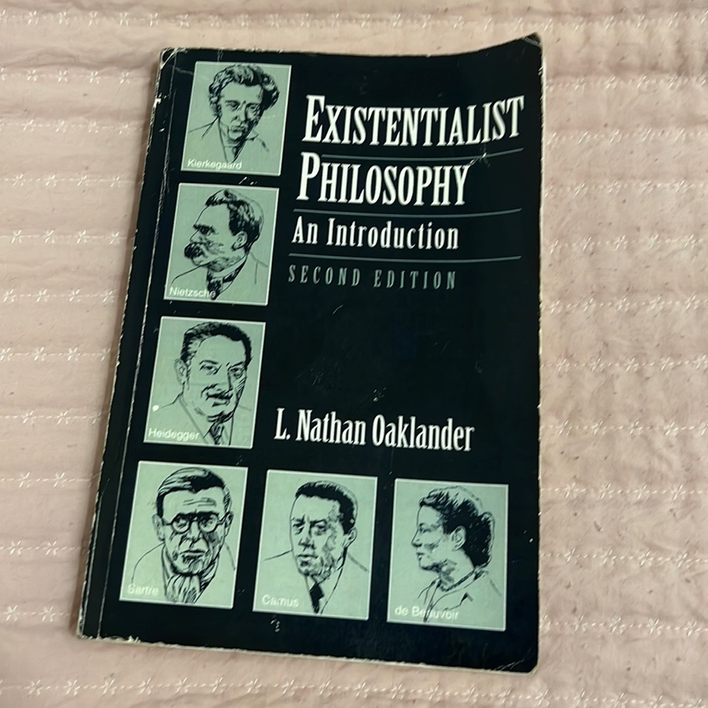 Existential Philosophy Textbook by L Nathan Oaklander
